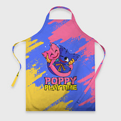 Фартук кулинарный Huggy Wuggy and Kissy Missy Poppy Playtime, цвет: 3D-принт
