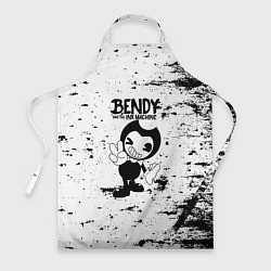 Фартук кулинарный Bendy and the ink machine - Black & White, цвет: 3D-принт