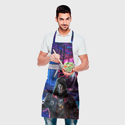 Фартук кулинарный Ghostrunner Джек, цвет: 3D-принт — фото 2