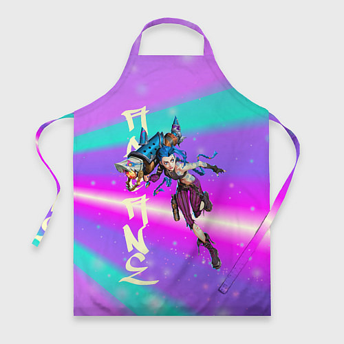Фартук Jinx League of Legends АРКЕЙН / 3D-принт – фото 1
