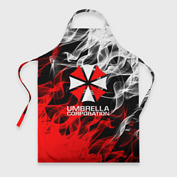 Фартук кулинарный Umbrella Corporation Fire, цвет: 3D-принт