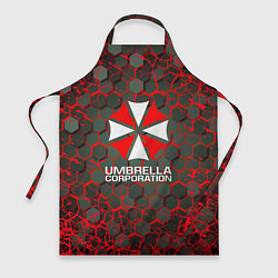 Фартук кулинарный Umbrella Corporation соты, цвет: 3D-принт