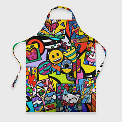 Фартук Romero Britto - emoji