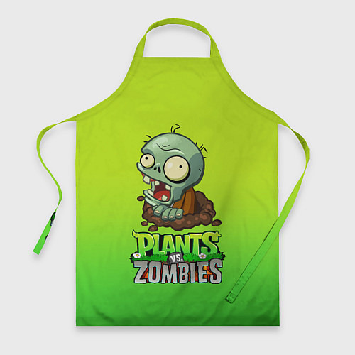 Фартук Plants vs Zombies зомби / 3D-принт – фото 1