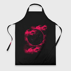 Фартук кулинарный Черная дыра Красная туманность, цвет: 3D-принт
