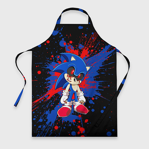 Фартук Sonic Exe - I am God / 3D-принт – фото 1