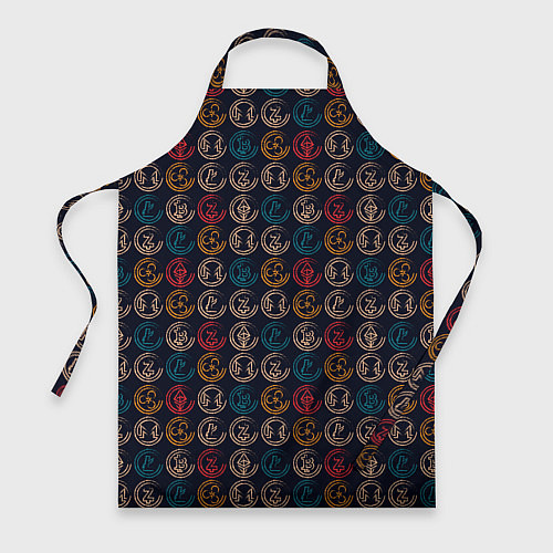 Фартук Виртуальная Валюта / 3D-принт – фото 1