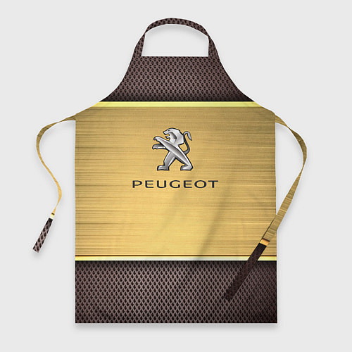 Фартук Peugeot: Gold / 3D-принт – фото 1