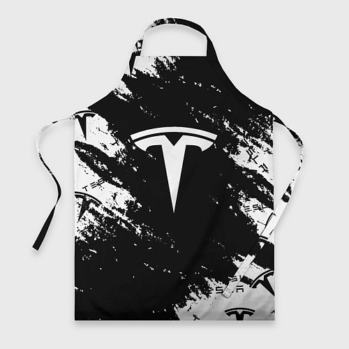 Фартук Tesla logo texture / 3D-принт – фото 1