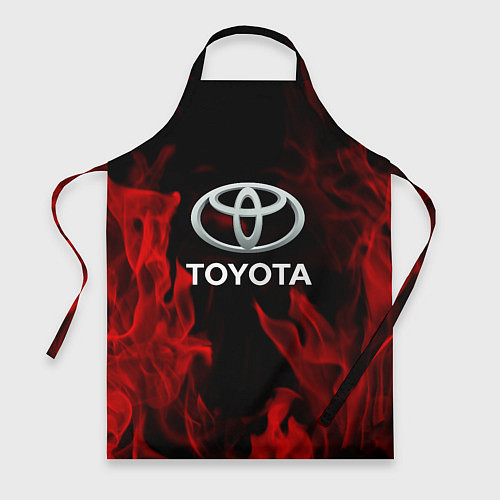 Фартук Toyota Red Fire / 3D-принт – фото 1