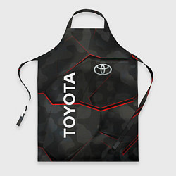 Фартук кулинарный Toyota sport auto, цвет: 3D-принт