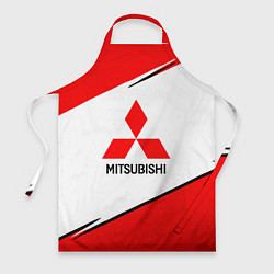 Фартук кулинарный Mitsubishi Logo Geometry, цвет: 3D-принт