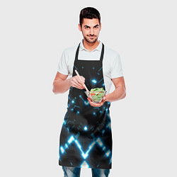 Фартук кулинарный Силуэт электронных систем, цвет: 3D-принт — фото 2