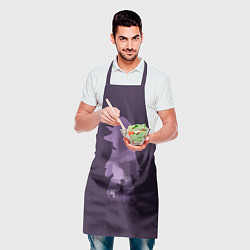 Фартук кулинарный Библиотекарь Ордо Фавониус Лиза, цвет: 3D-принт — фото 2