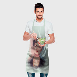 Фартук кулинарный Фрида Кало де Ривера, цвет: 3D-принт — фото 2