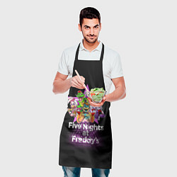 Фартук кулинарный Game Five Nights at Freddys: Security Breach, цвет: 3D-принт — фото 2