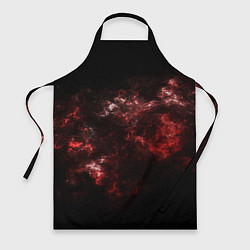 Фартук кулинарный Красный космос Red space, цвет: 3D-принт