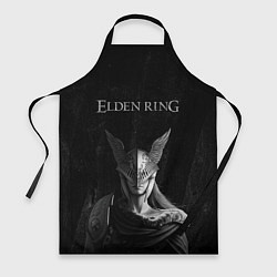 Фартук кулинарный ELDEN RING FEARLESS B&W, цвет: 3D-принт