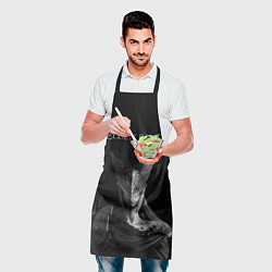 Фартук кулинарный ELDEN RING FEARLESS B&W, цвет: 3D-принт — фото 2