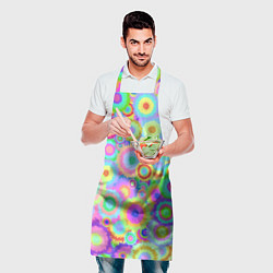 Фартук кулинарный Disco-Tie-Dye, цвет: 3D-принт — фото 2