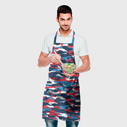 Фартук кулинарный Камуфляж Цветной, цвет: 3D-принт — фото 2