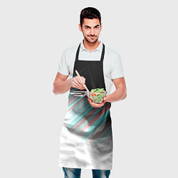 Фартук кулинарный EXILIA GLITCH LOGO, цвет: 3D-принт — фото 2