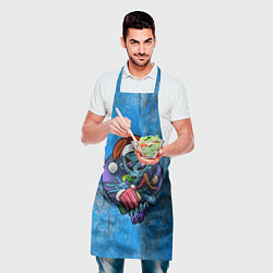 Фартук кулинарный Инопланетянин, цвет: 3D-принт — фото 2