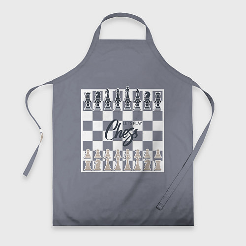 Фартук Lets play chess / 3D-принт – фото 1