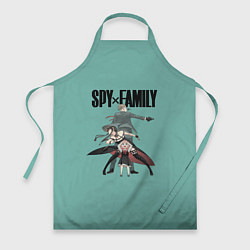 Фартук кулинарный Spy x Family, цвет: 3D-принт