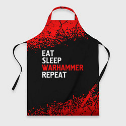 Фартук Eat Sleep Warhammer Repeat - Спрей