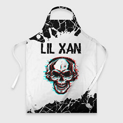 Фартук Lil Xan ЧЕРЕП Краска