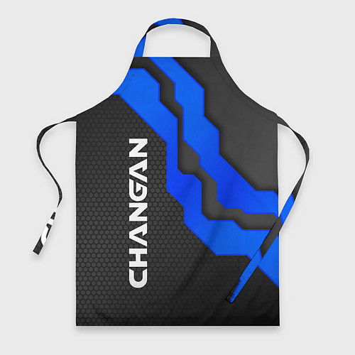 Фартук ЧАНГАН - CHANGAN БРОНЯ СИНЯЯ / 3D-принт – фото 1