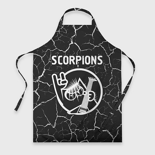 Фартук Scorpions КОТ Трещины / 3D-принт – фото 1