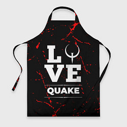 Фартук кулинарный Quake Love Классика, цвет: 3D-принт