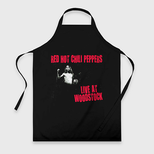 Фартук Live at Woodstock - Red Hot Chili Peppers / 3D-принт – фото 1