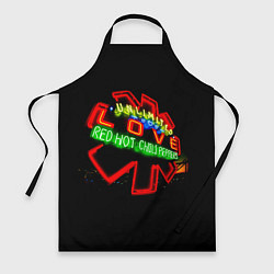 Фартук кулинарный Unlimited Love - Red Hot Chili Peppers, цвет: 3D-принт