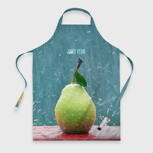 Фартук Груша - juicy pear / 3D-принт – фото 1