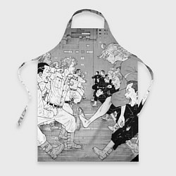 Фартук кулинарный Битва токийских мстителей, цвет: 3D-принт