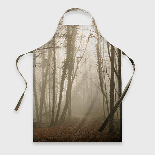 Фартук Туманный лес на восходе / 3D-принт – фото 1