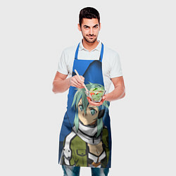 Фартук кулинарный Синон из Sword Art Online, цвет: 3D-принт — фото 2