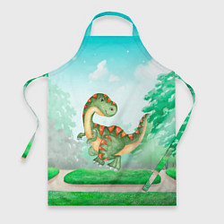 Фартук кулинарный Маленький Динозаврик, цвет: 3D-принт
