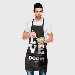 Фартук кулинарный Doom Love Классика, цвет: 3D-принт — фото 2