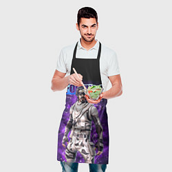 Фартук кулинарный Fortnite Absolute Zero Hero Реально кульный чувак, цвет: 3D-принт — фото 2