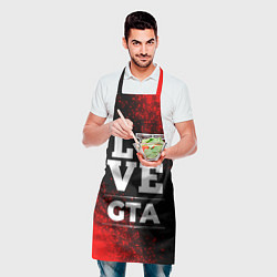 Фартук кулинарный GTA Love Классика, цвет: 3D-принт — фото 2