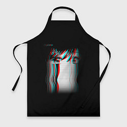 Фартук кулинарный Sad Neon Girl, цвет: 3D-принт