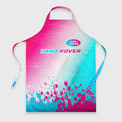 Фартук кулинарный Land Rover Neon Gradient, цвет: 3D-принт
