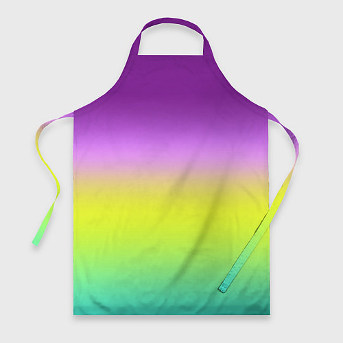 Фартук Multicolored Ombre gradient / 3D-принт – фото 1