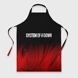 Фартук System of a Down Red Plasma