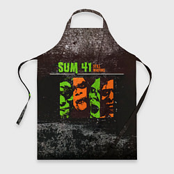 Фартук кулинарный Still Waiting - Sum 41, цвет: 3D-принт