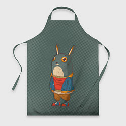 Фартук кулинарный Задумчивый кролик, цвет: 3D-принт
